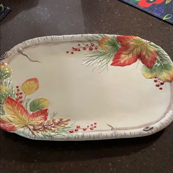 Dining Fitz And Floyd Hawthorn Platter Poshmark